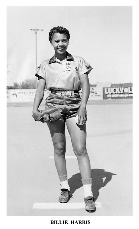 Harris became the first African American pitcher for the Phoenix Ramblers in the 1950s, but still faced discrimination. (Photo: Billie Harris.)